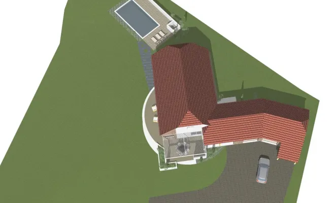  Projet d'extension d'une maison à Bérenx, Orthez, Atelier CS