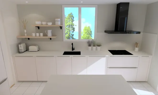 Rénovation d'une cuisine sur mesure à Oloron sainte Mairie, Orthez, Atelier CS