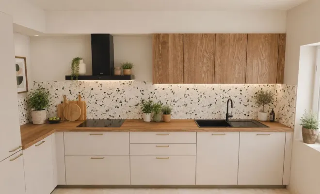 Rénovation d’une cuisine à Salies-de-Béarn : repenser les volumes, Orthez, Atelier CS
